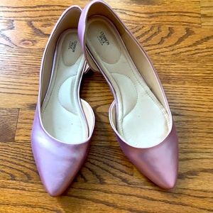 Lavender d’orsay flats!